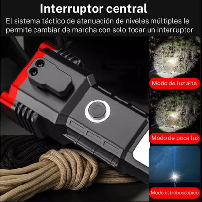 Linterna táctica multiusos™  - 50% OFF🔥