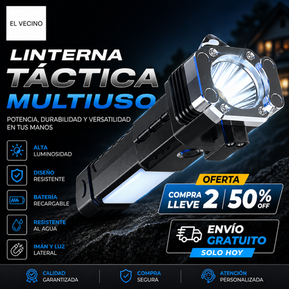 Linterna táctica multiusos™  - 50% OFF🔥