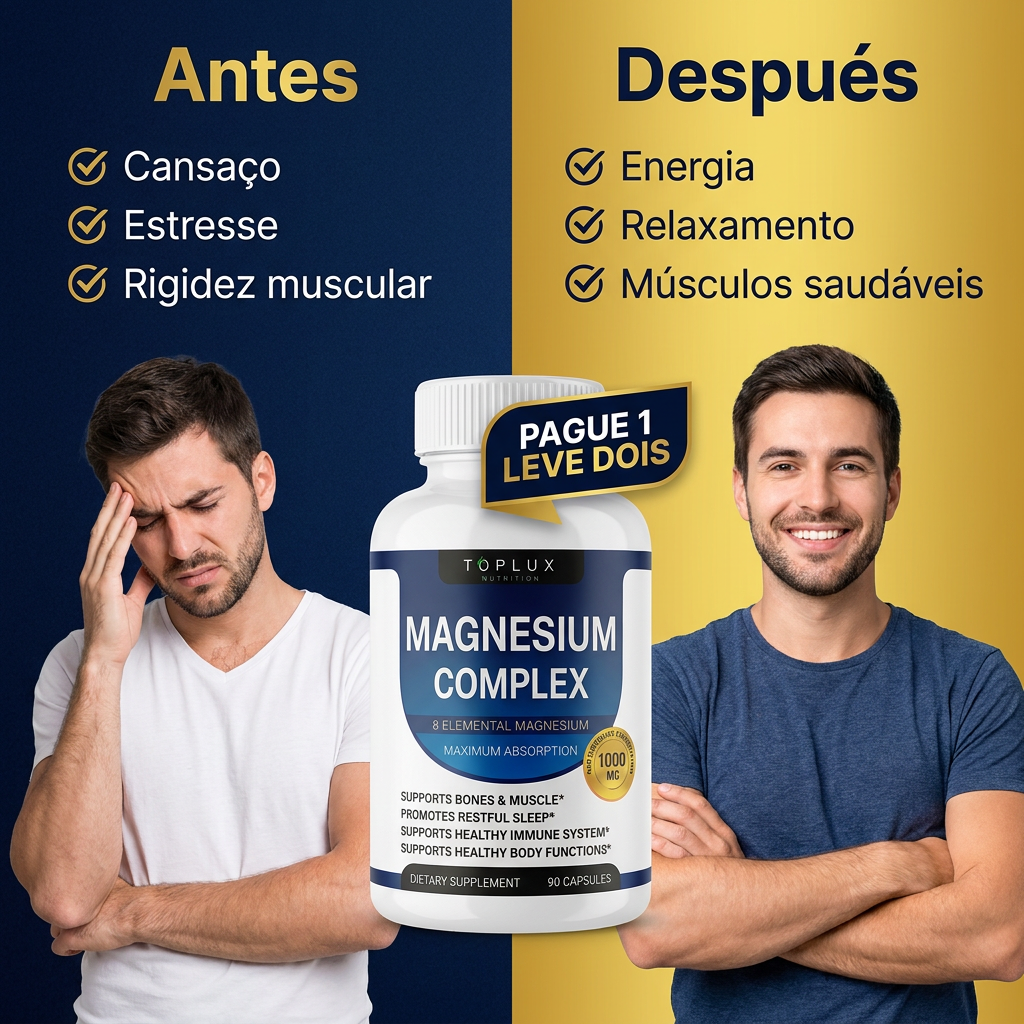 Magnesio Complex Toplux® - PAGUE 1 LLEVE 2 - 50% OFF 🔥